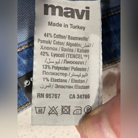 Mavi Alissa High Rise Super Skinny Stretch Jeans 26x30 NWT - Picture 7 of 12